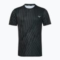 Pánské běžecké tričko Mizuno Core Graphic Tee black/gray