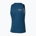 Pánské běžecké tílko Mizuno Active DryAeroFlow Graphic Tank Top estate blue 2