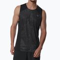 Pánské běžecké tílko Mizuno Active DryAeroFlow Graphic Tank Top black/gray