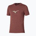 Pánské běžecké tričko Mizuno Core Runbird Tee copper brown