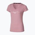Dámské běžecké tričko Mizuno Core Runbird Tee rose elegance