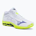 Volejbalové boty Mizuno Wave Lightning Pro Mid white/lighting yellow/dazzling blue