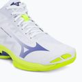Volejbalové boty Mizuno Wave Lightning Pro Mid white/lighting yellow/dazzling blue 7