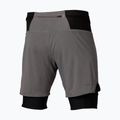 Pánské běžecké šortky Mizuno Trail Multipocket 2in1 lava smoke 4