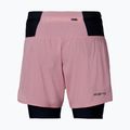 Dámské běžecké šortky Mizuno Trail Multipocket 2In1 Short rose elegance 2