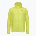 Pánská běžecká bunda Mizuno Tech Light Hooded lightning yellow