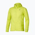 Pánská běžecká bunda Mizuno Tech Light Hooded lightning yellow