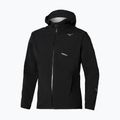 Pánská běžecká bunda Mizuno Trail Waterproof 20K Hooded black