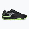 Boty na padel Mizuno Wave Enforce Court Padel black/foliage green/glowing ap 2
