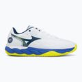 Pánské tenisové boty Mizuno Wave Enforce Court CC white/dazzling blue/lightning 2