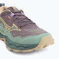 Dámské běžecké boty Mizuno Wave Daichi 9 granite green/fortune yellow 7