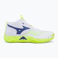 Volejbalové boty Mizuno Wave Momentum Elite Mid white/lightning yellow/dazzling blue 2