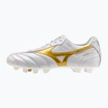 Kopačky Mizuno Morelia II Japan FG white/football gold/galaxy silver