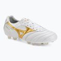 Kopačky Mizuno Morelia II Japan FG white/football gold/galaxy silver