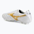 Kopačky Mizuno Morelia II Elite FG white/football gold/galaxy silver 3