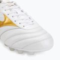 Kopačky Mizuno Morelia II Elite FG white/football gold/galaxy silver 7