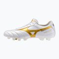 Kopačky Mizuno Morelia II Pro FG white/football gold/galaxy silver