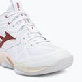 Dámské volejbalové boty Mizuno Wave Momentum Pro Mid white/rose elegance/lava falls 7