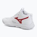 Dámské volejbalové boty  Mizuno Wave Momentum Elite Mid white/rose elegance/lava falls 3