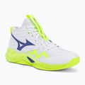 Volejbalové boty Mizuno Wave Momentum Pro Mid white/lightning yellow/dazzling blue