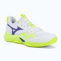 Volejbalové boty Mizuno Wave Momentum Pro white/lightning yellow/dazzling blue