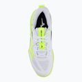 Volejbalové boty Mizuno Wave Momentum Pro white/lightning yellow/dazzling blue 5