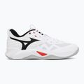 Volejbalové boty Mizuno Wave Momentum Pro white/black/fiery red 2