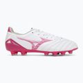 Kopačky Mizuno Morelia Neo IV Pro FG white/fuchsia purple/fuchsia purple 2