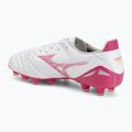 Kopačky Mizuno Morelia Neo IV Pro FG white/fuchsia purple/fuchsia purple 3