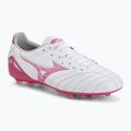 Kopačky Mizuno Morelia Neo IV Pro AG white/fuchsia purple/fuchsia purple