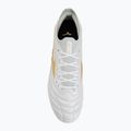 Kopačky Mizuno Morelia Neo IV Beta Japan AG white/mp gold/cool gray 3c 5