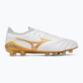Kopačky Mizuno Morelia Neo IV Beta Elite FG white/mp gold/cool gray 3c 2