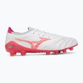 Kopačky Mizuno Morelia Neo IV Beta Elite FG white/pink tetra/fuchsia purple 2