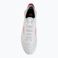 Kopačky Mizuno Morelia Neo IV Beta Elite FG white/pink tetra/fuchsia purple 5
