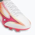Kopačky Mizuno Alfa III Pro FG white/fuchsia purple 7