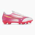 Dětské kopačky Mizuno Alfa III Select Jr FG white/fuchsia purple 2