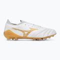 Kopačky Mizuno Morelia Neo IV Beta Elite AG white/mp gold/cool gray 3c 2