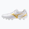 Dětské kopačky Mizuno Monarcida Neo III Select FG white/mp gold