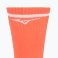 Ponožky Mizuno Training With Line Lava Orange 3