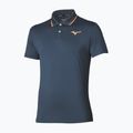 Pánské tenisové tričko Mizuno Tennis Short Sleeve Polo insigna blue