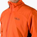 Pánská péřová bunda Rab Xenair Light oranžová QIO-98-FCR-SML 4