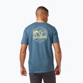 Pánské trekové tričko Rab Stance Mountain Peak modrý QCB-66 2