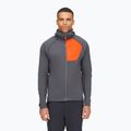 Pánská mikina Rab Superflux Hoody graphene/firecracker