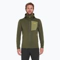 Pánská mikina Rab Superflux Hoody army QFG-13