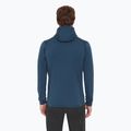 Pánská trekingová mikina  Rab Superflux Hoody tempest blue 2