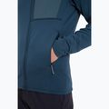 Pánská trekingová mikina  Rab Superflux Hoody tempest blue 7