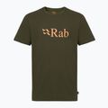 Pánské tričko Rab Stance Logo army green