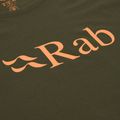 Pánské tričko Rab Stance Logo army green 3