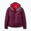 Dámská péřová bunda Rab Microlight Alpine Hoody mulberry