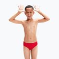 Speedo Logo Brief dětské plavecké kalhotky červené 8-00314914374 4